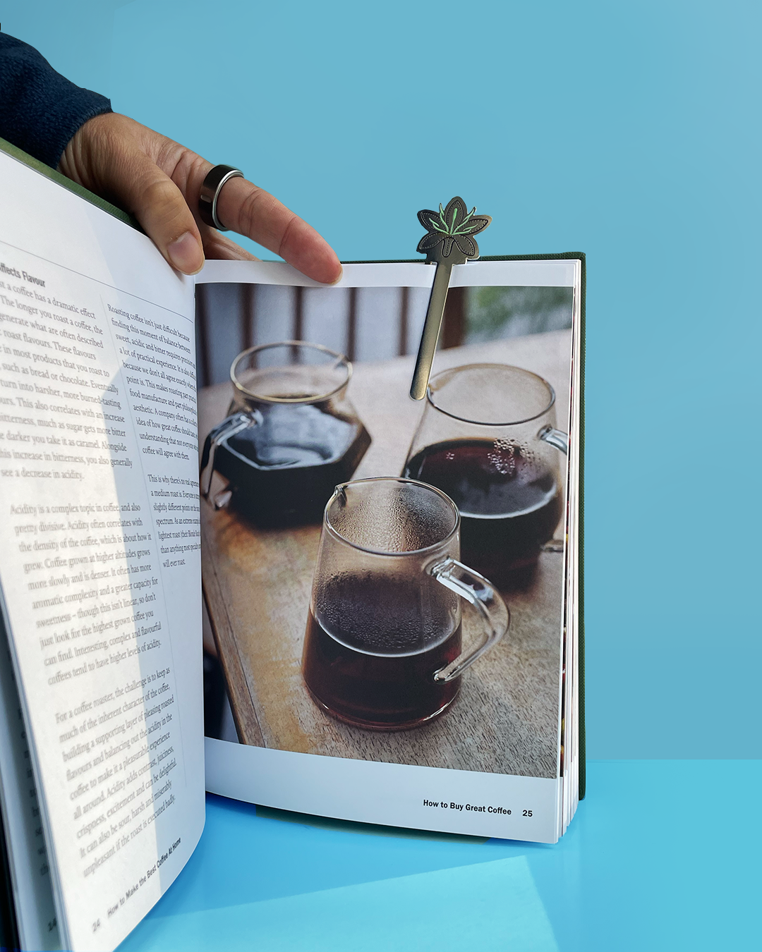 Bloom Metal Bookmark