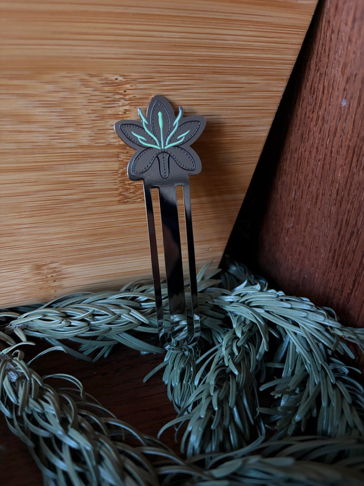 Bloom Metal Bookmark
