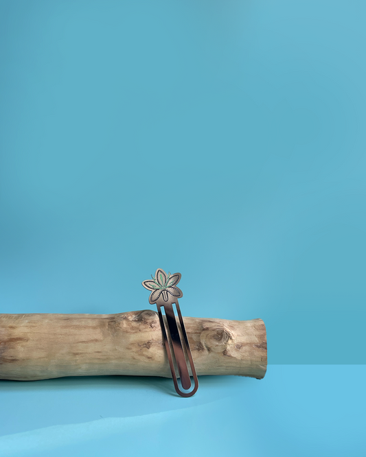 Bloom Metal Bookmark